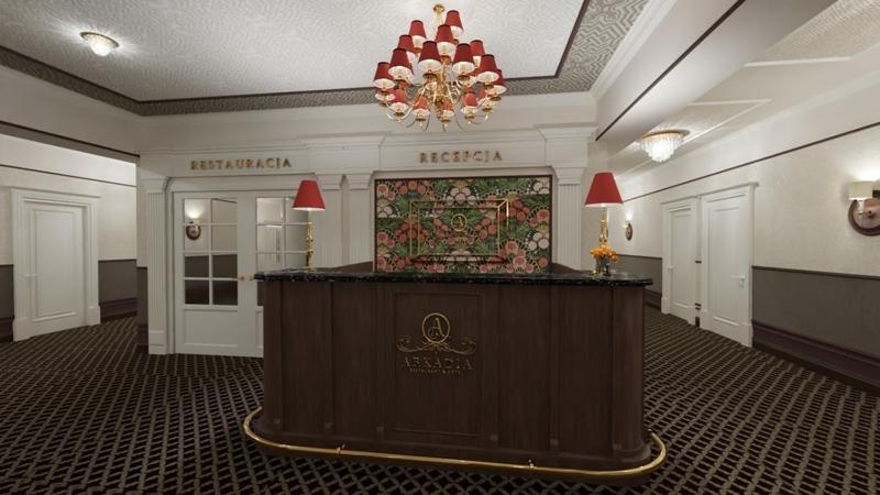 Radziejów Arkadiaアパートホテル エクステリア 写真